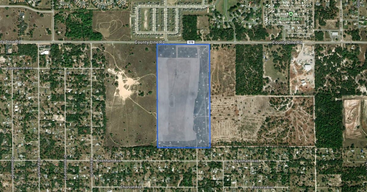 Parcel map for Northridge Estates Amenity Building